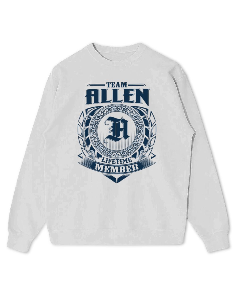 Team Allen Lifetime Member Kids Standard Sweatshirt white xs