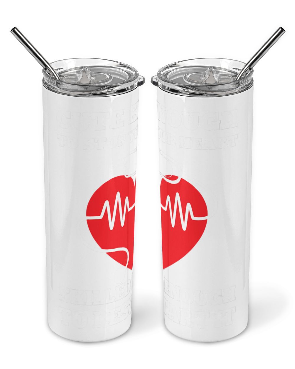 Nurse Shirt- Nurse Gift - Funny Nurse T-Shirt Skinny Tumbler
