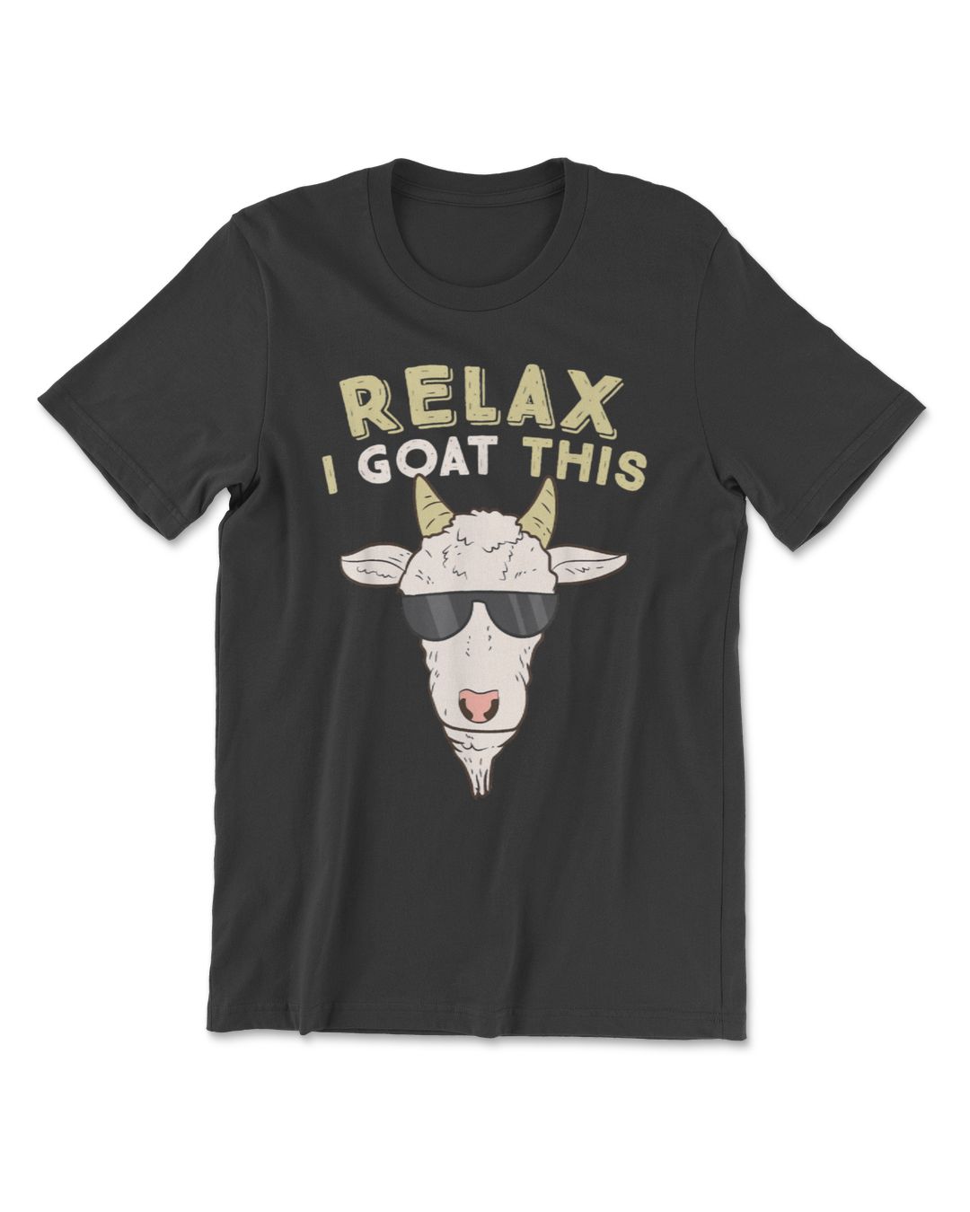Funny Goat Relax I Goat This Funny Goat TShirt SenPrints