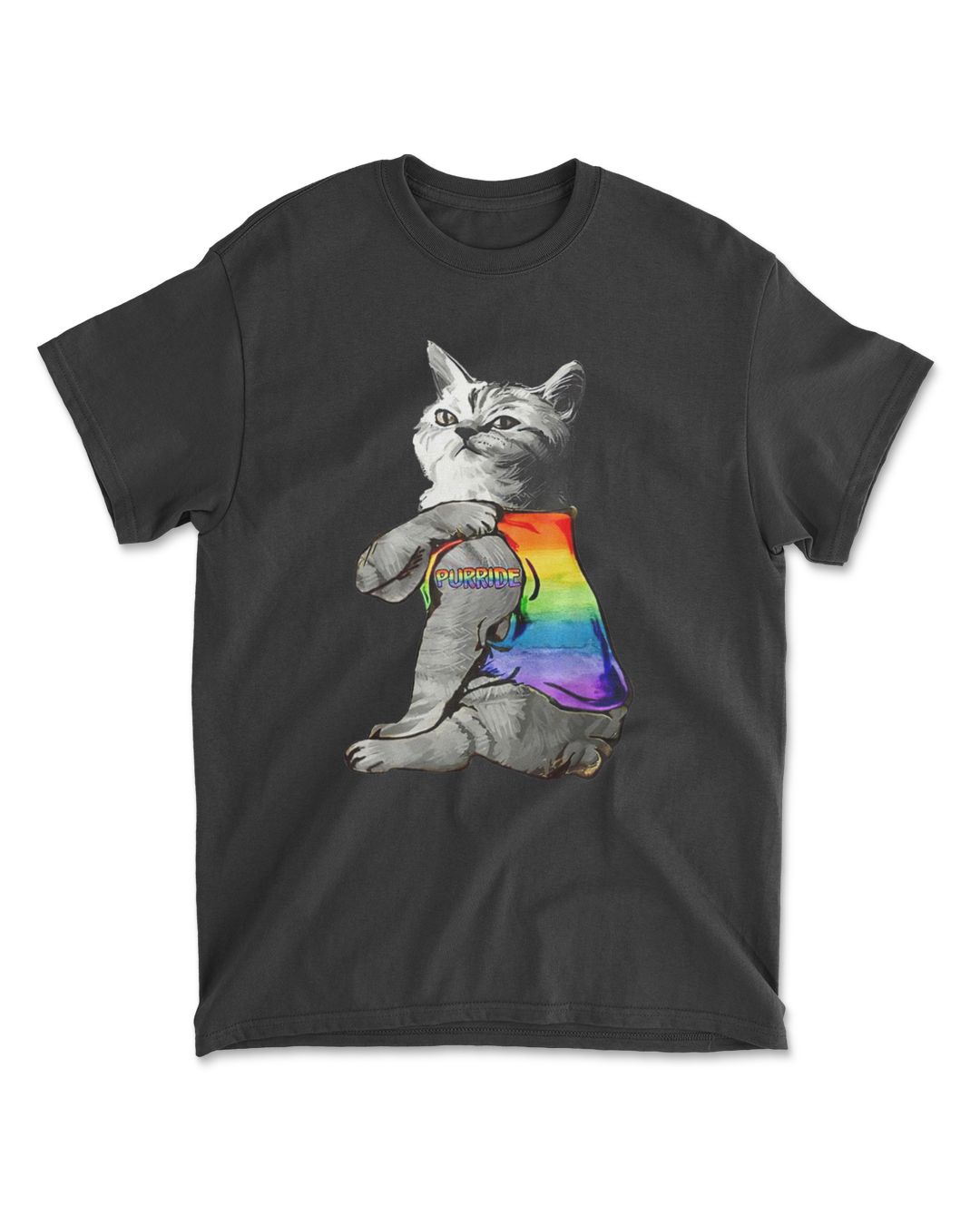 Cat Purride LGBT Lesbian Gay Pride Tattoo | FUCARA STORE