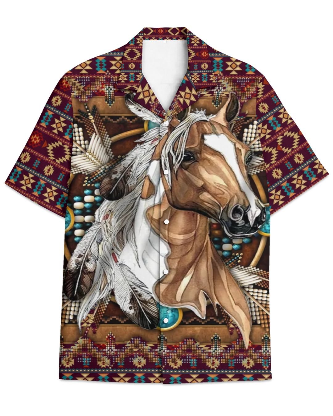 Horse Lover Unisex Hawaiian Shirt | Printifan