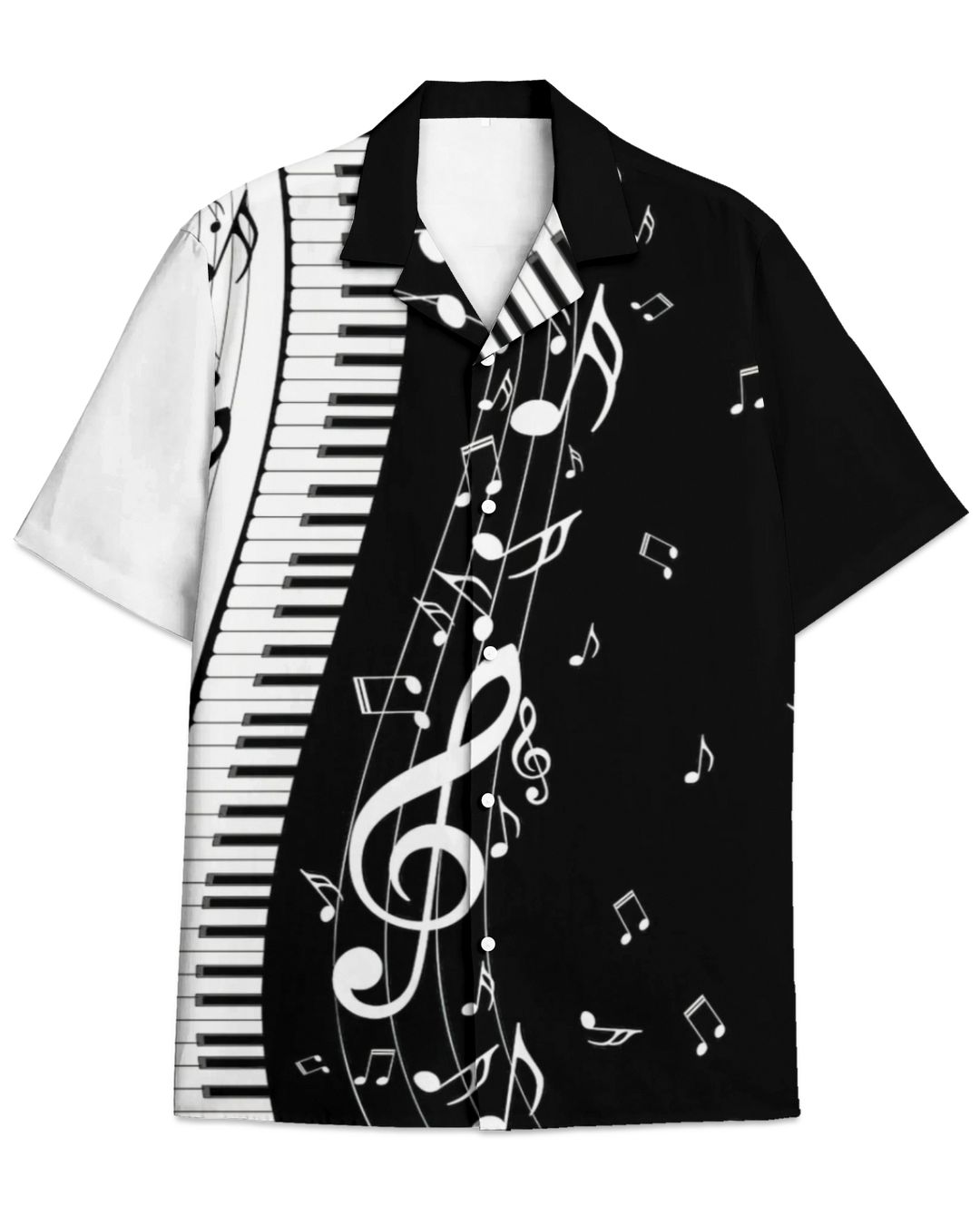 PIANO KEY MUSIC UNISEX HAWAIIAN SHIRT | Faith Hope Family