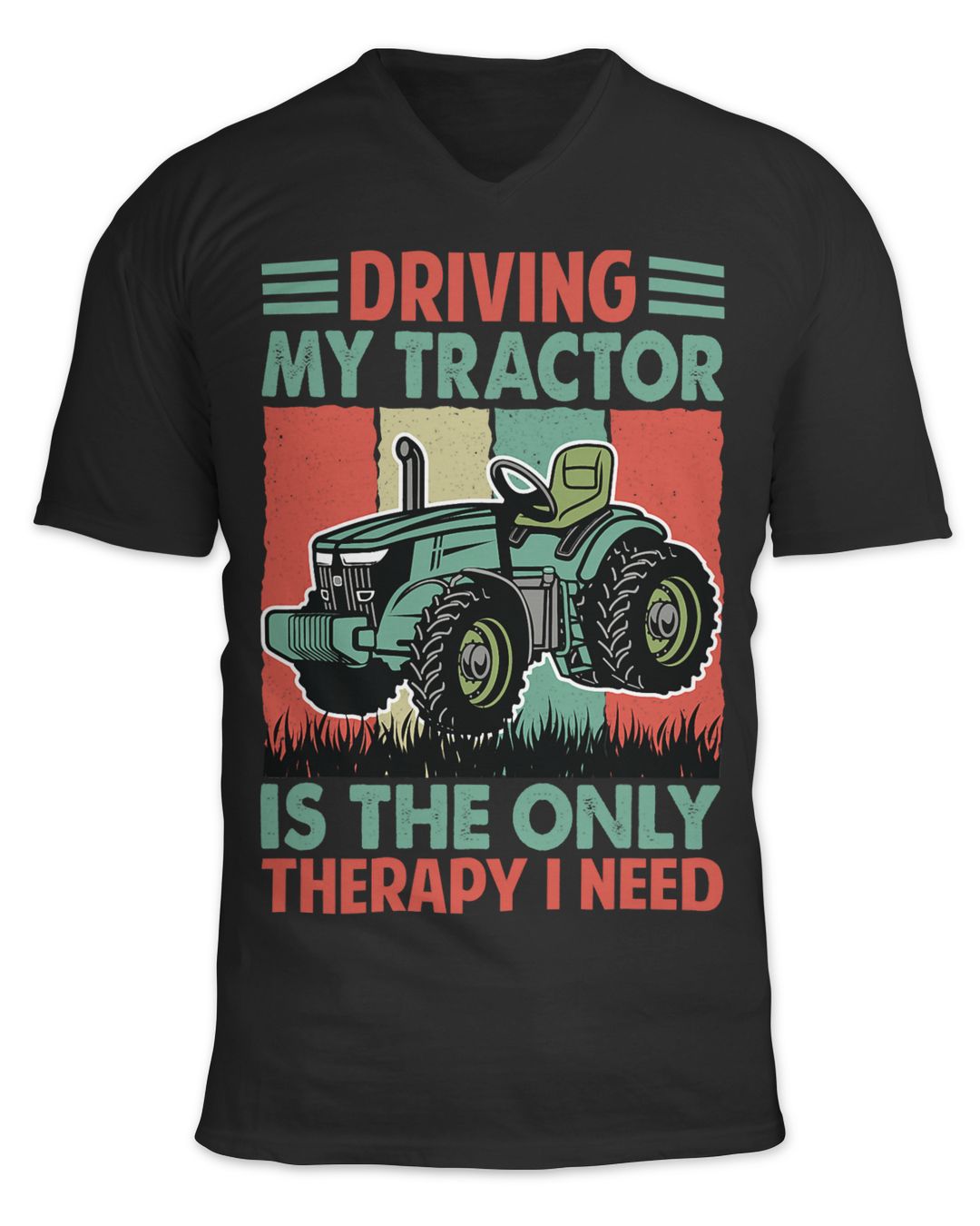 Driving My Tractor Is The Only Therapy I Need Farmer | Trending Custom ...
