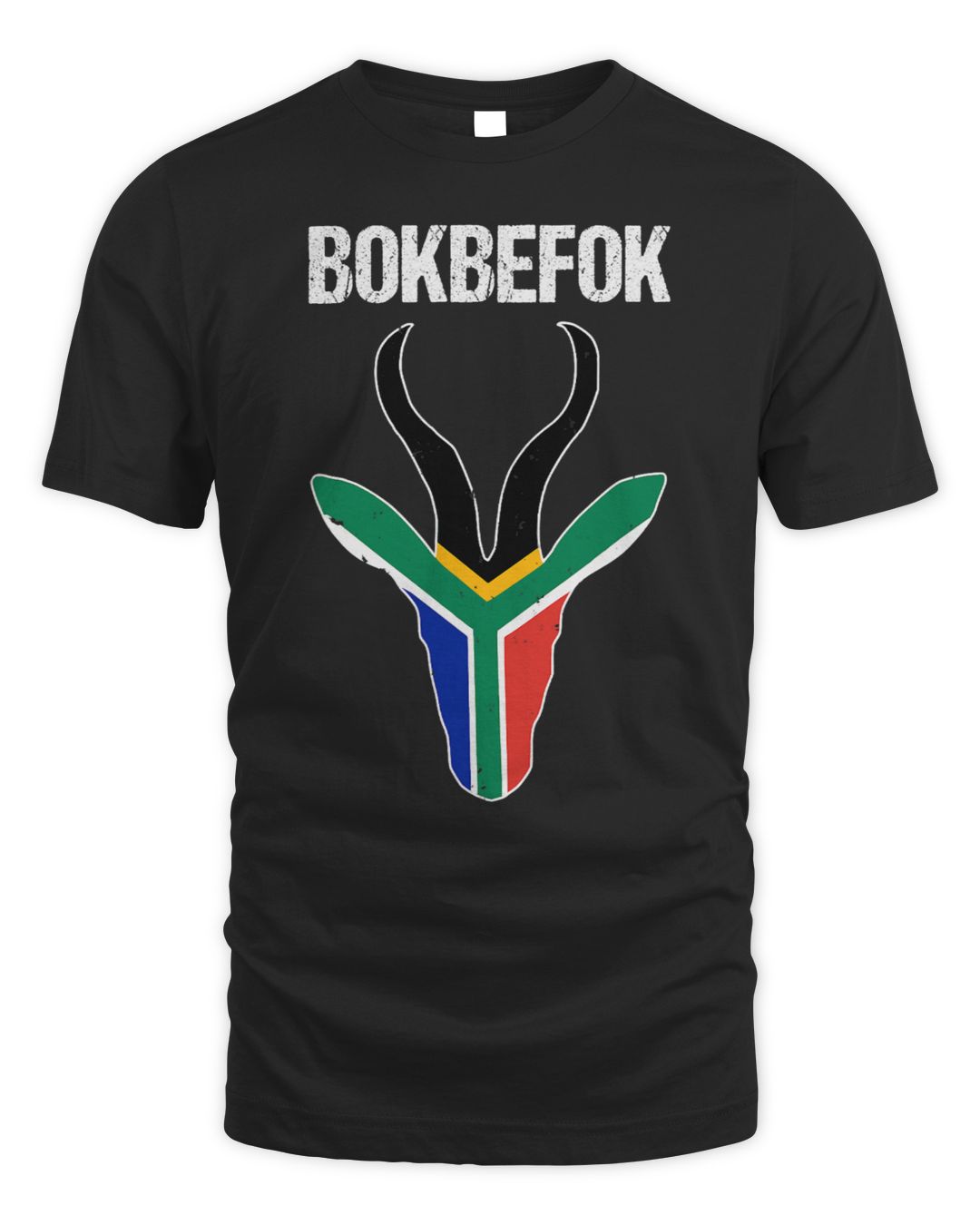 Bokbefok South African Rugby Bokke South Africa Flag Colors SenPrints