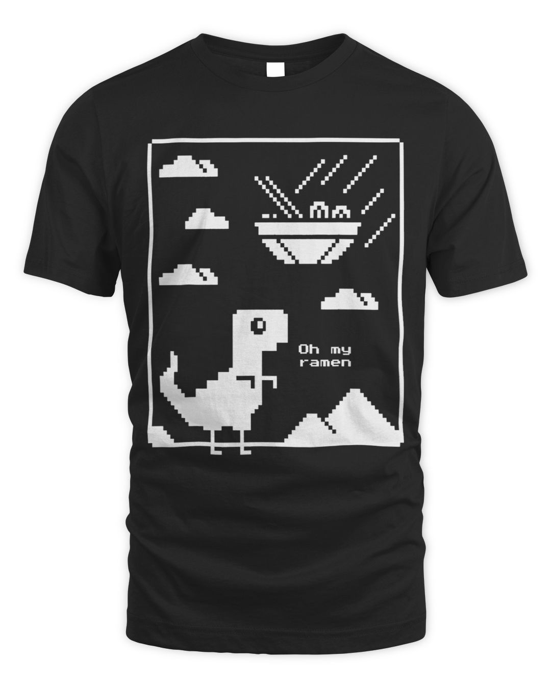 Oh my Ramen Cute TRex Meme Japanese Soup Art 1