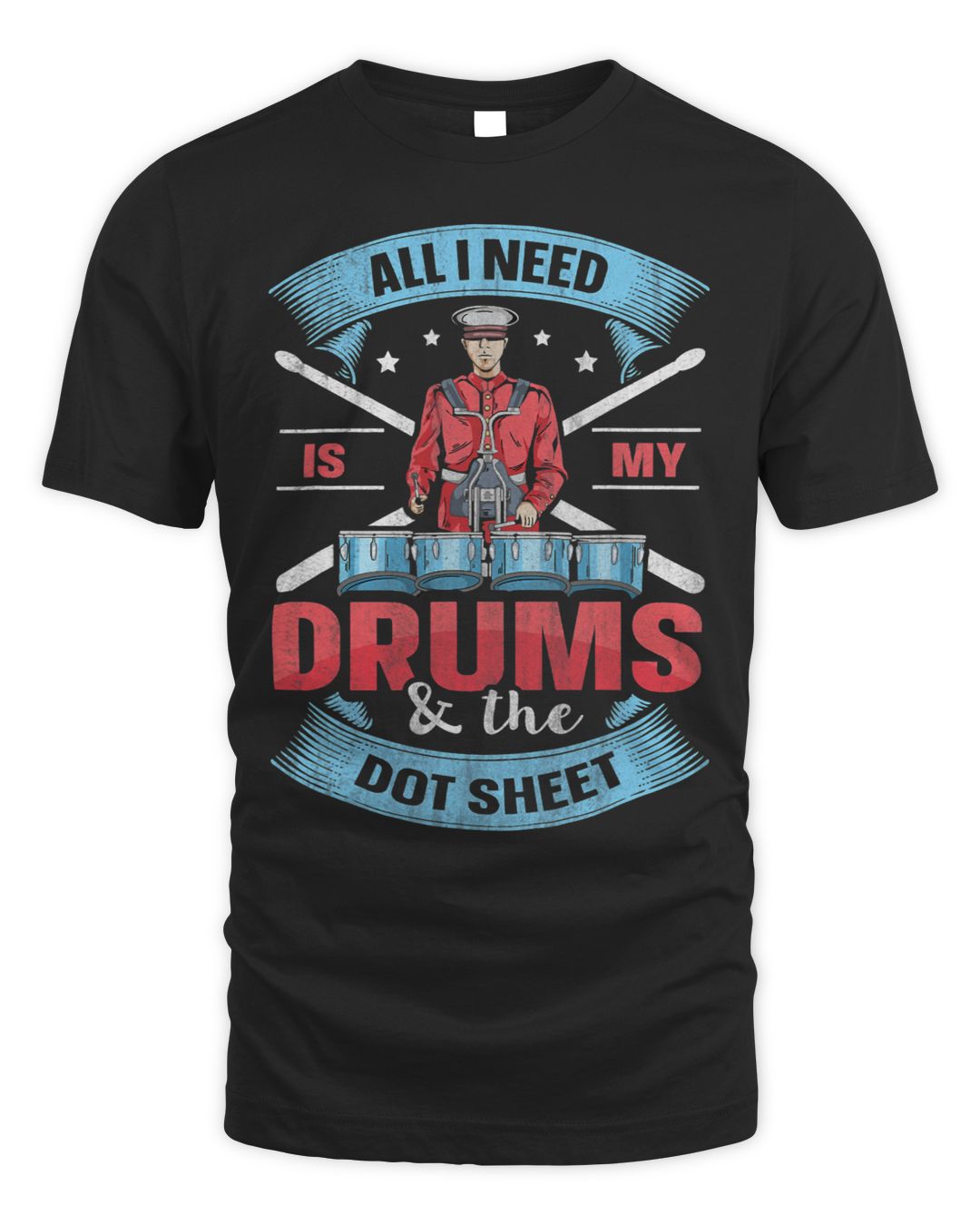 Quad Drums Marching Band Design for a Marching band drummer 2