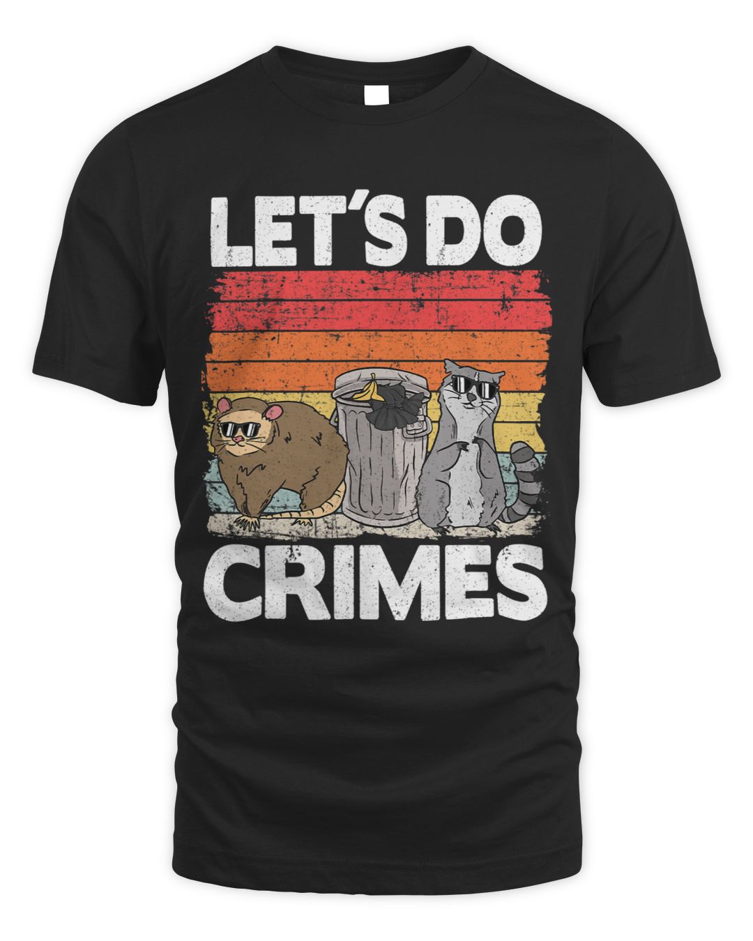 Raccoons Lets Do Crimes Trash Gang Possum Raccoon Opossum 2