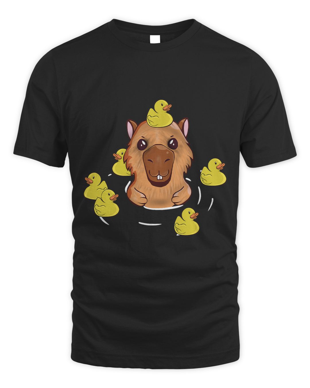 Duck Gift Yellow Rubber Duck Bath with Capybara Funny Capibara Capy ...