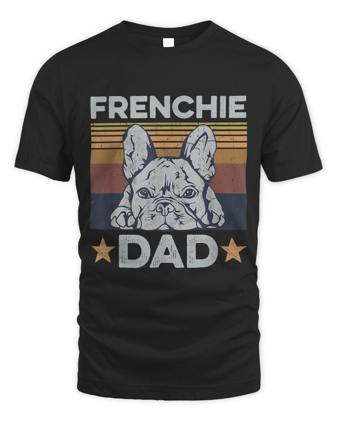 Mens Frenchie Dad Design for your Frenchie Dad T-Shirt