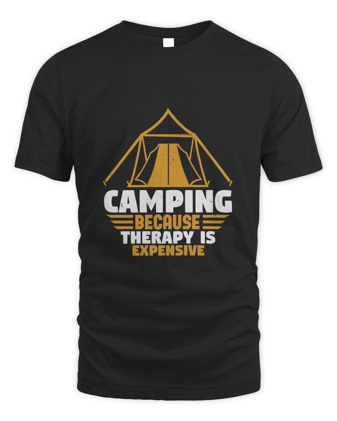 Camping Because Therapy Is Expensive, Camping T Shirts, Funny Camping