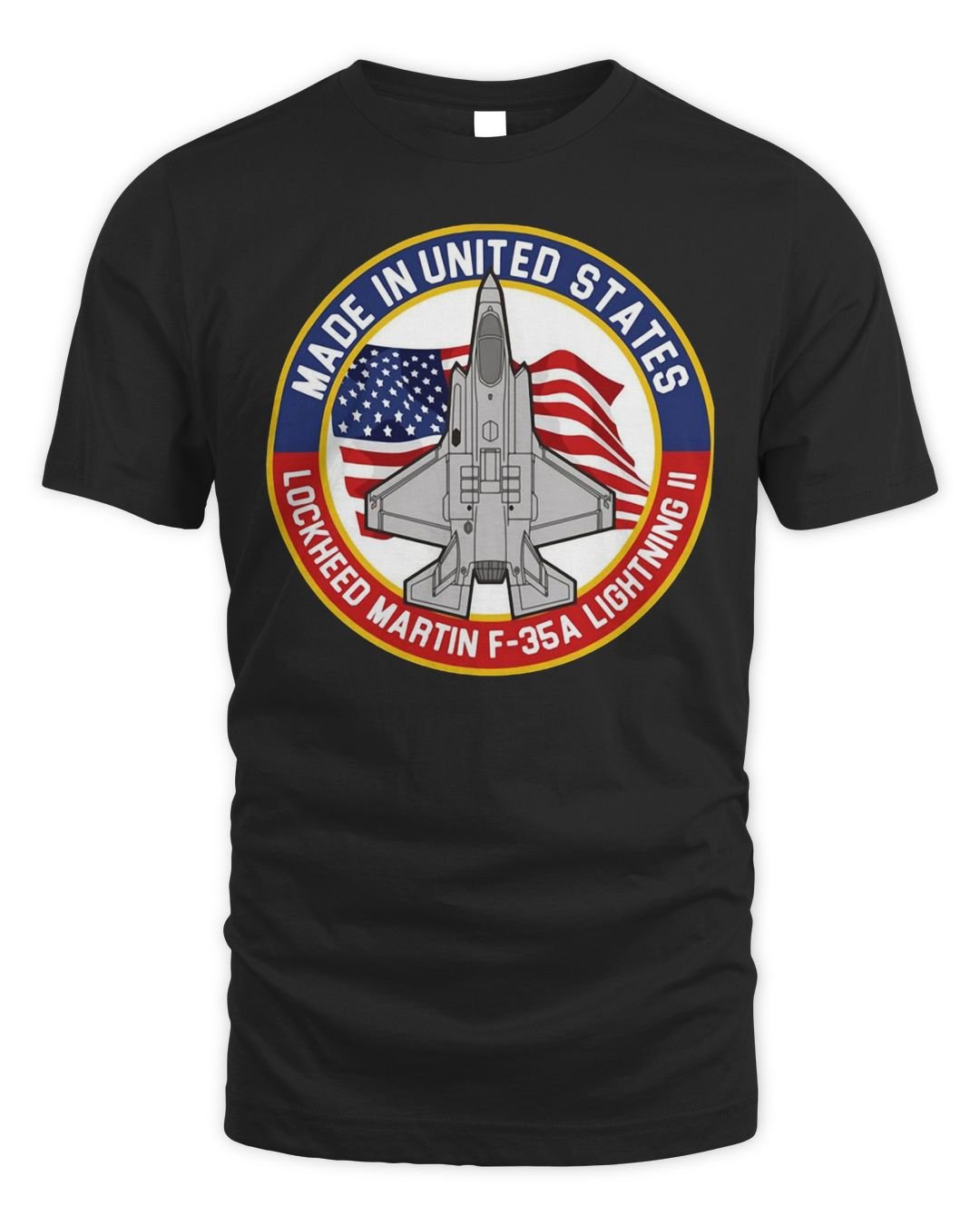 Lockheed Martin F35a Lightning II Made In United States Shirt | SenPrints