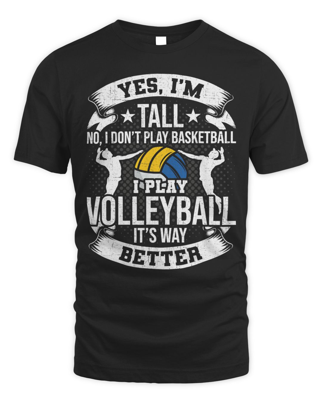 Volleyball Sport Lover I Dont Play Basketball I Play Volleyball Player