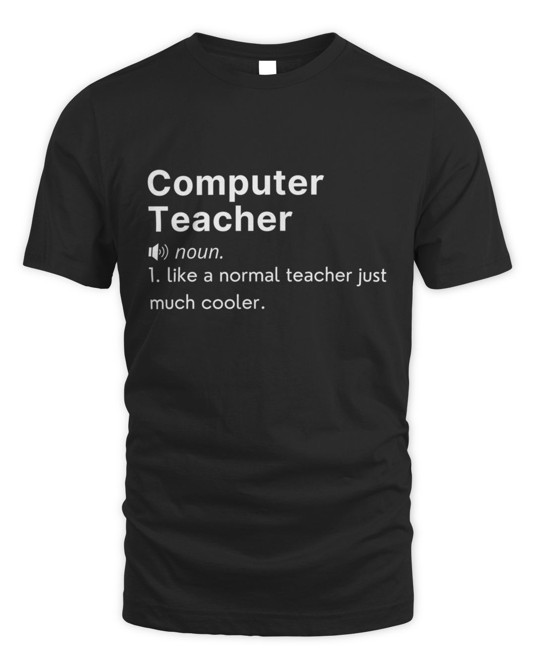 Computer Teacher Funny Definition TShirt SenPrints