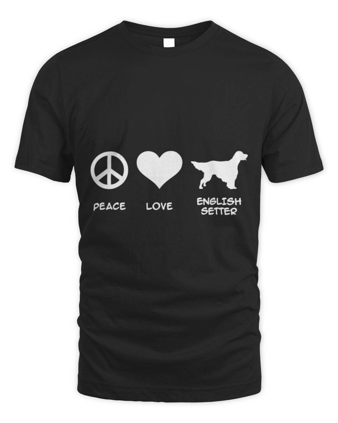Peace Love English Setter | Lovepop.world