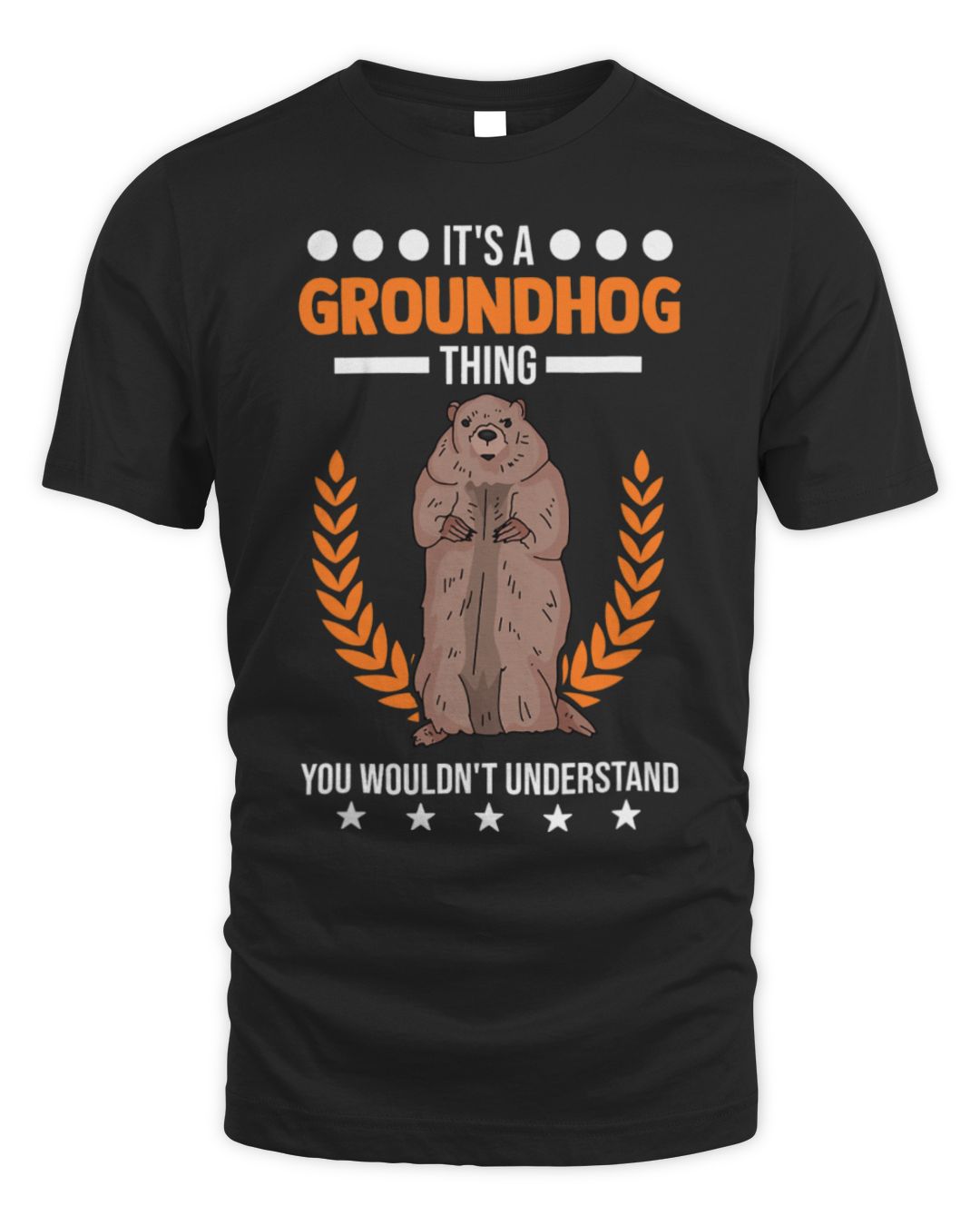 It's a Groundhog Thing — Marmot Print