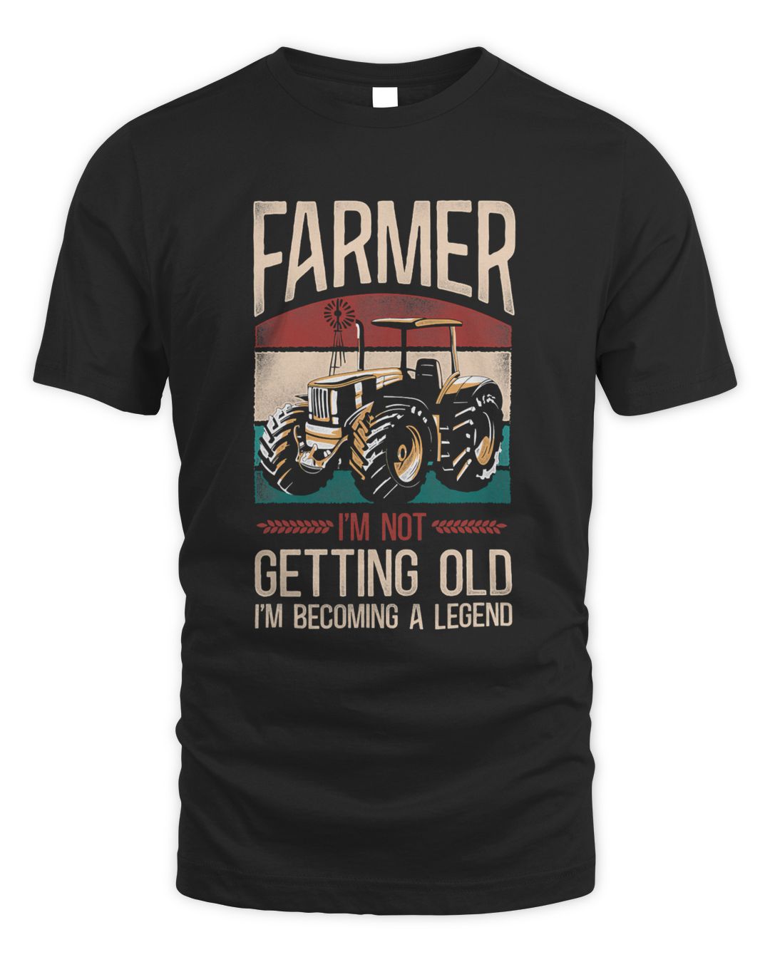 Farming Farmer Retired Tractor Vintage Retro Farmer Im Not | WAKAZON