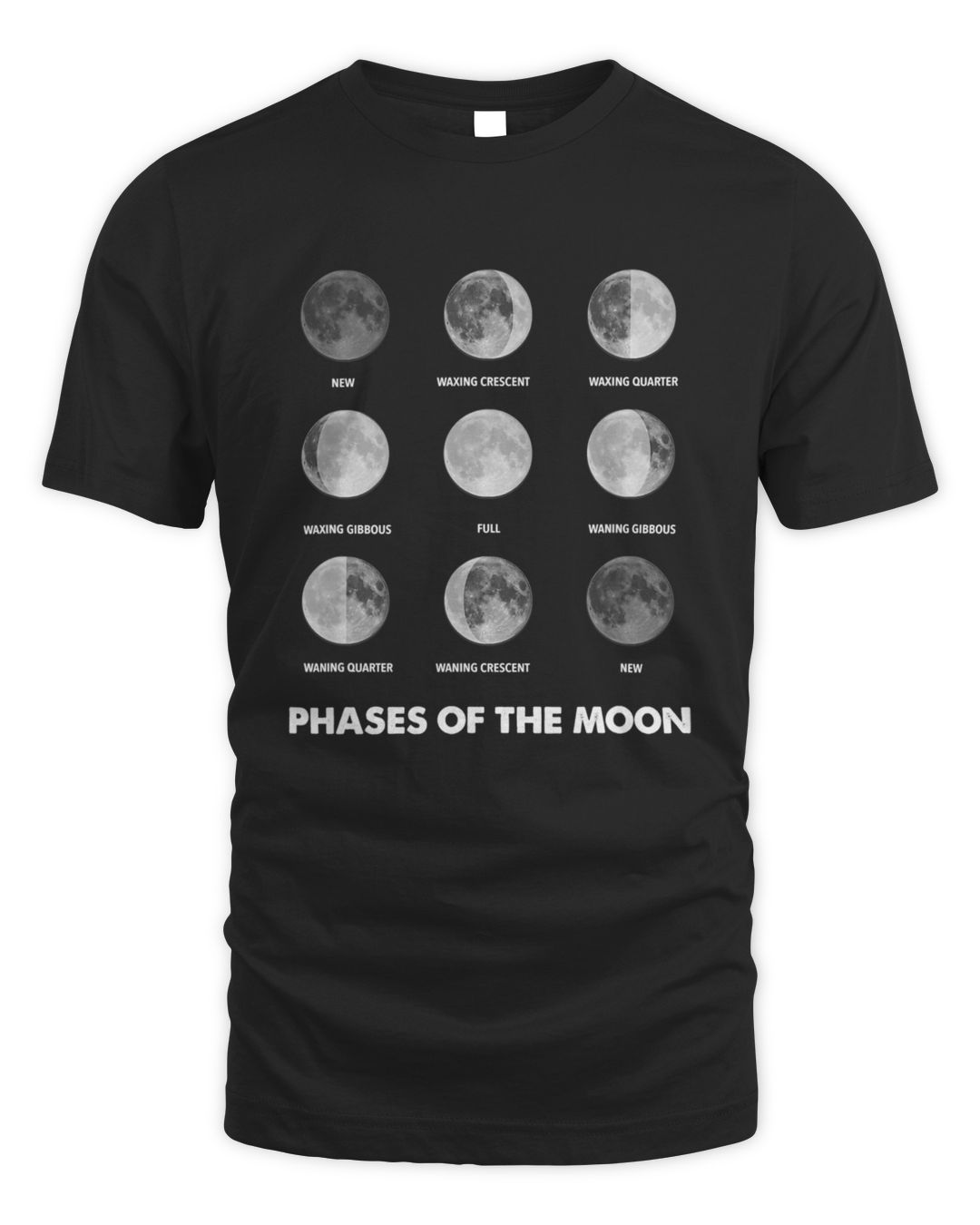 Moon Phases - Moon Cycle - Lunar Cycle - Lunar Eclipse T-Shirt | Ducon