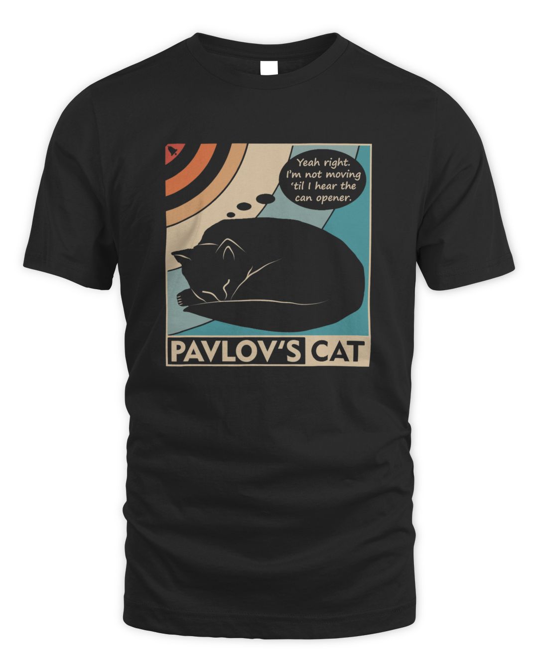 Pavlov S Cat Funny Psychology Clr T Shirt Ducon Space