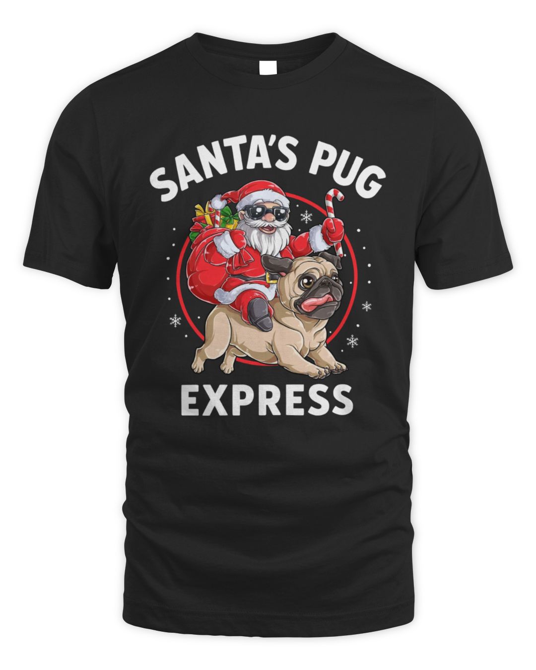 Santa's Pug Express