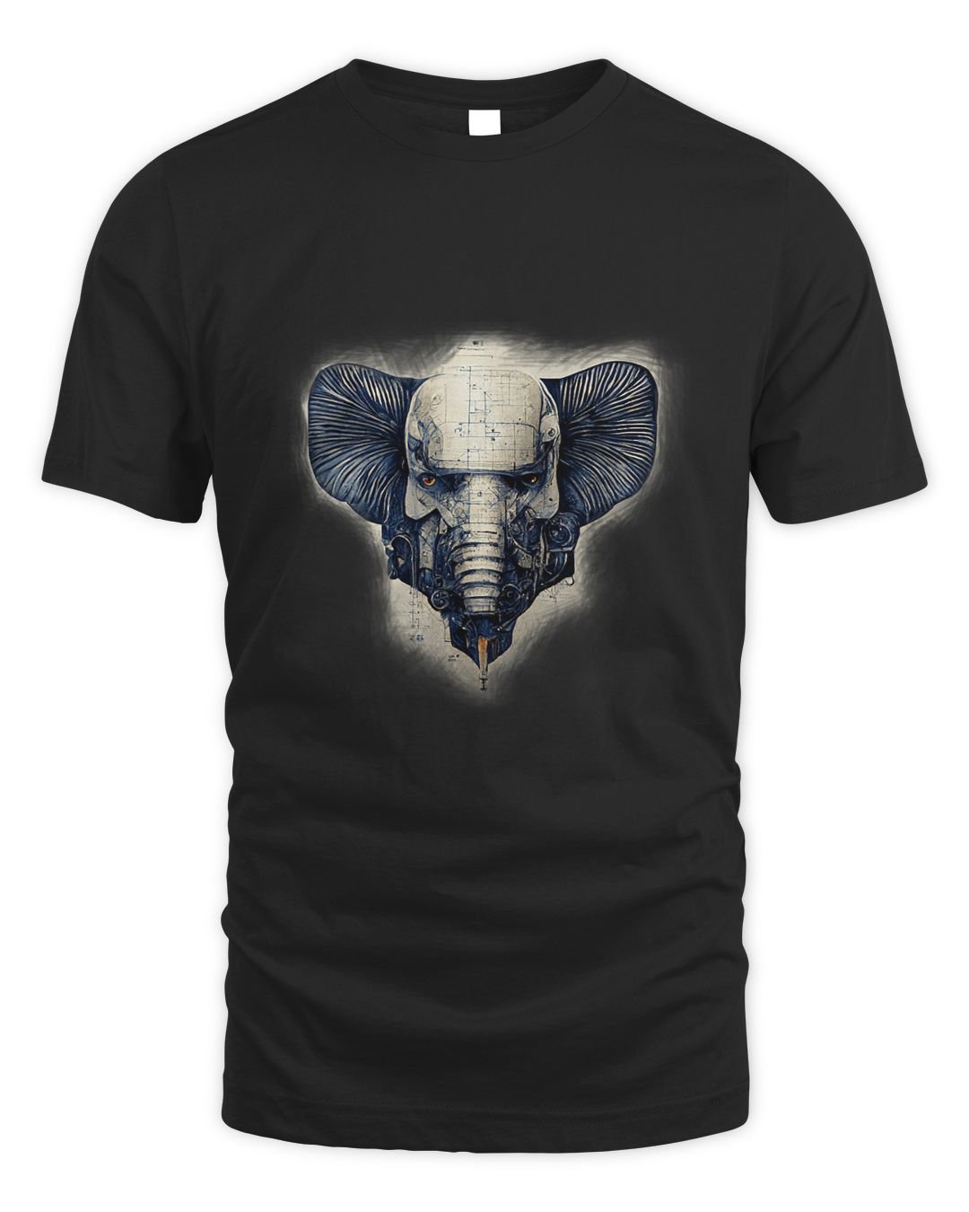 Symmetrical Cyborg War Elephant Blueprint Schematic Robot SenPrints symmetrical-cyborg-war-elephant-blueprint-schematic-robot-senprints