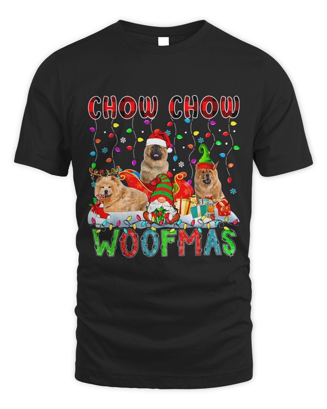 Chow Chow Xmas Woof Santa Reindeer Elf Chow Chows Gnome 71 | Mericaros