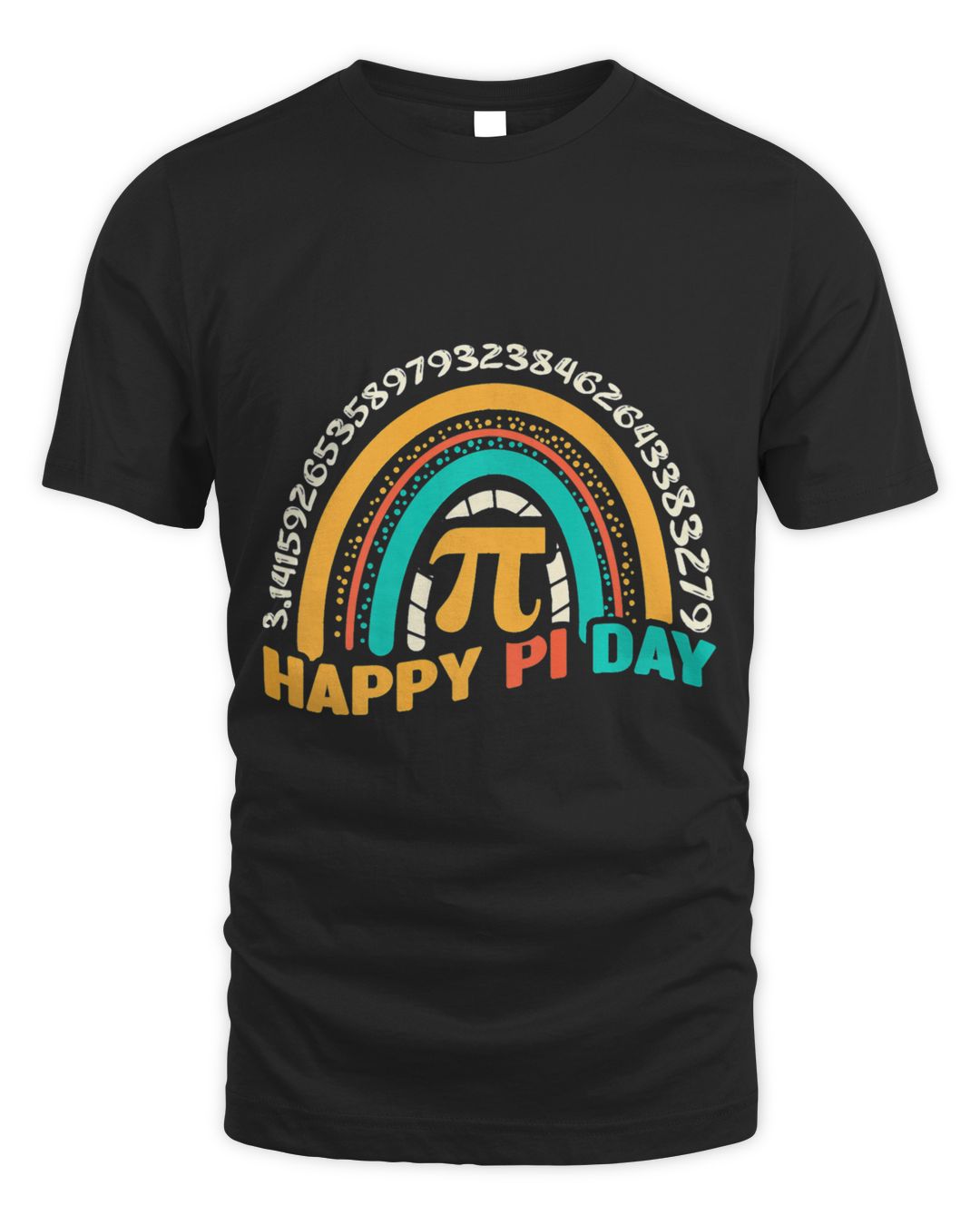 Vintage Pi Retro Math Holiday Mathematics Groovy Pi Day Shirt