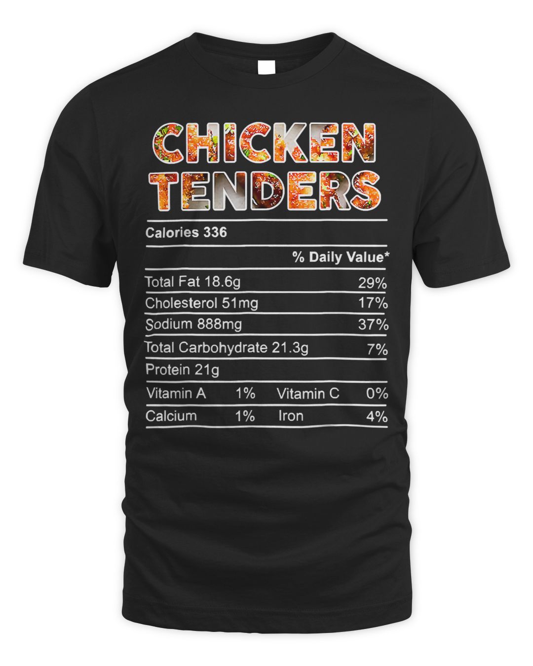 Chicken Tenders Nutrition Facts Thanksgiving Matching 281 Hen Rooster