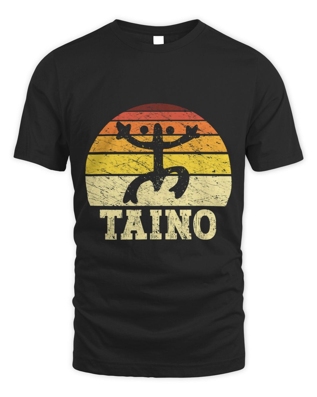 Retro Taino Coqui Frog Boricua Puerto Rico Indigenous People