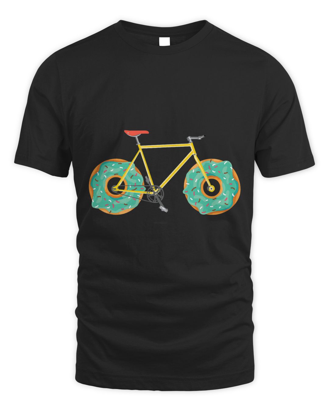 Donut Bike Wheels Bicycle Cyclist Food Lover Cycling | SenPrints