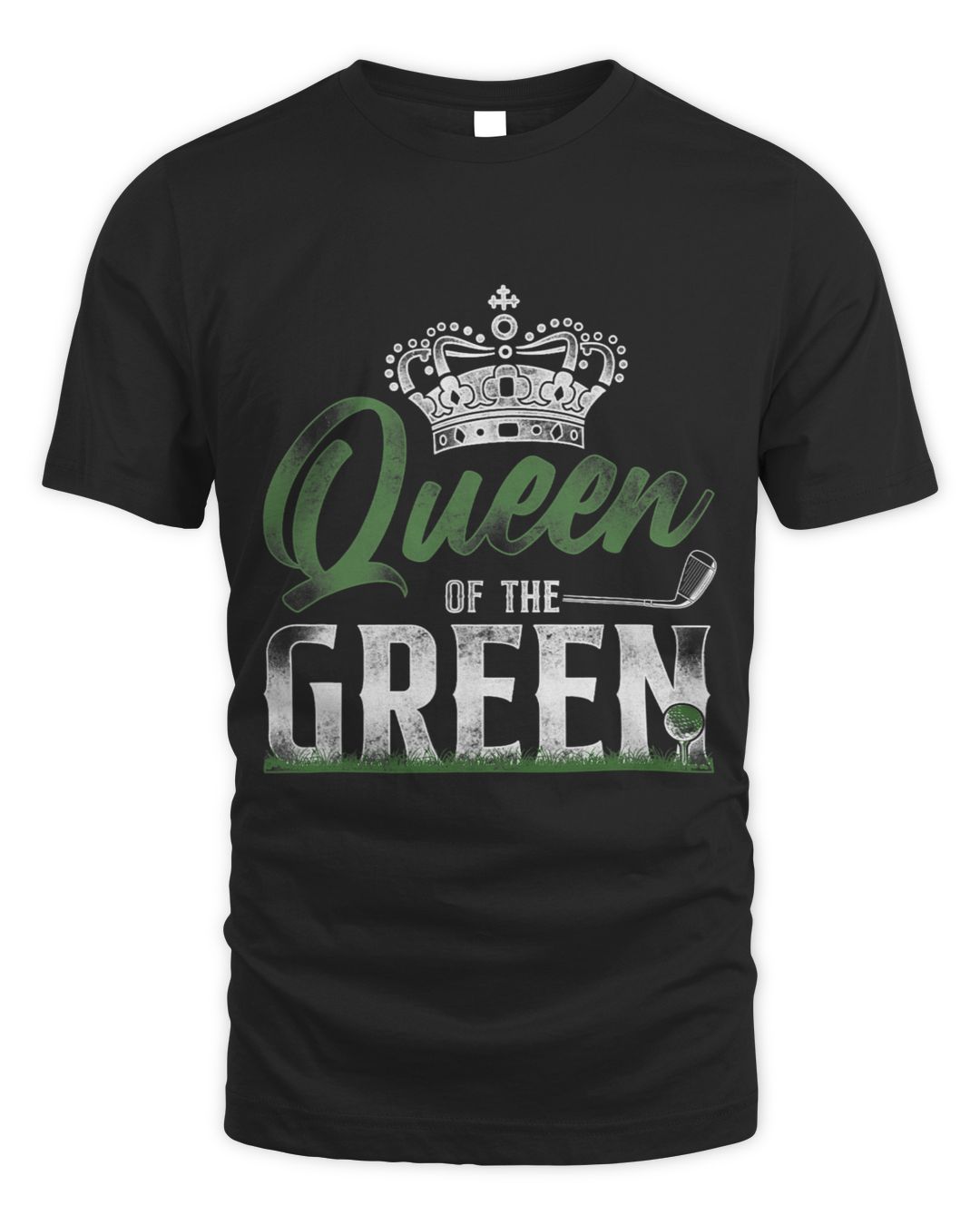 Golf Queen Vintage Crown Queen Of The Green SenPrints