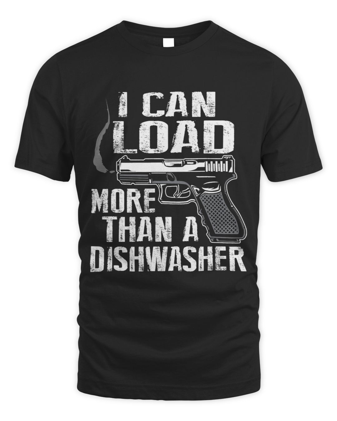 Ladies Gun Shirt I Can Load More Than A Dishwasher Gun Ammo SenPrints