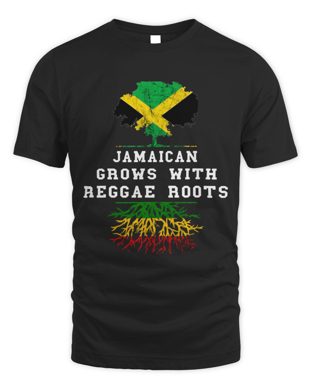 Jamaican Grows With Reggae Roots Rastafarian Jamaican Pride SenPrints