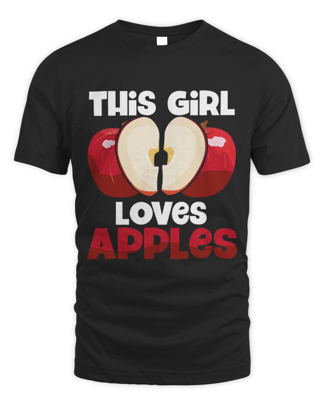This Girl Loves Apples Farm Owner Fruit Eater Apple Jokes SenPrints