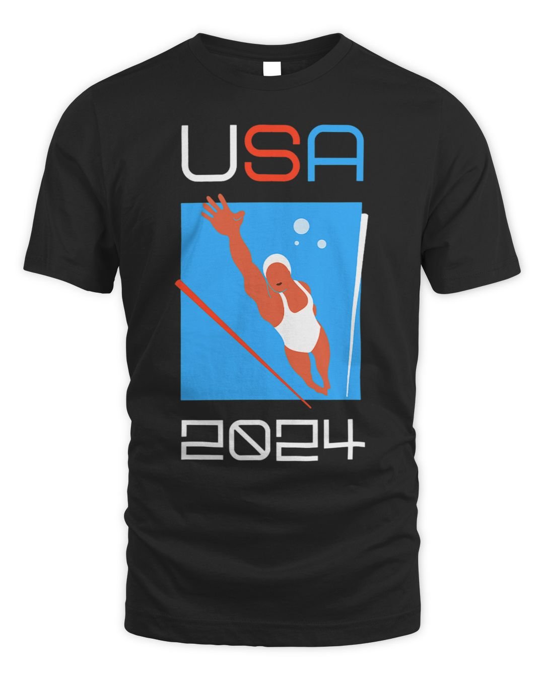 USA 2024 Games United States American Team 2024 Swimming SenPrints