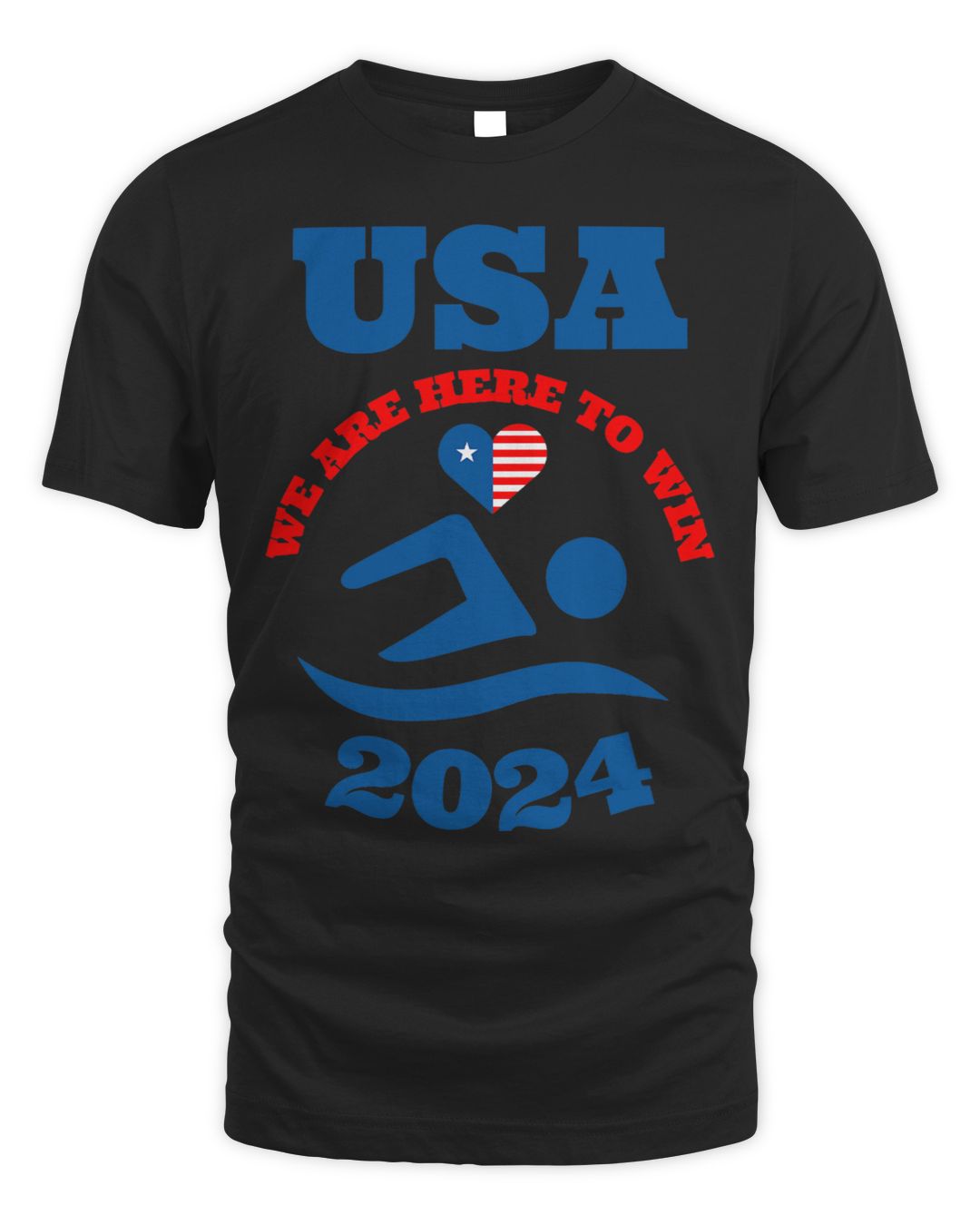 USA 2024 Summer Games Shirt American Sport 2024 Swimming 1 MythAlumni