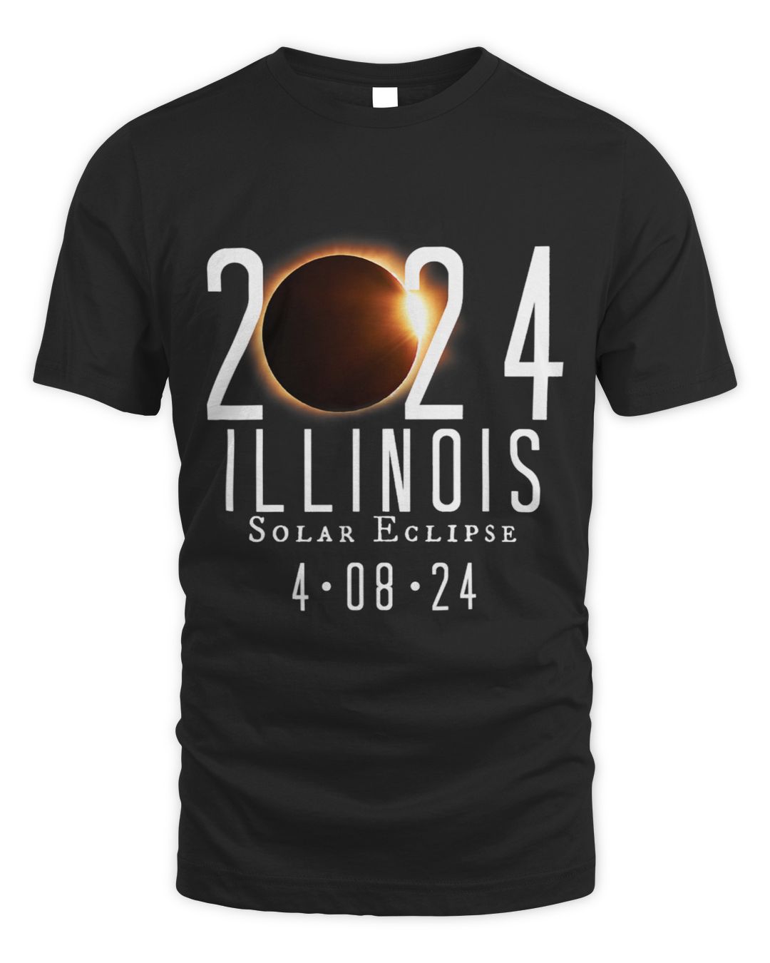 Illinois 2025 Solar Eclipse Totality Spring April 8 2025 SenPrints