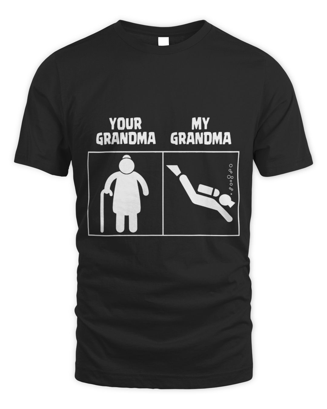 Your Grandma My Grandma Scuba Diving Art Dive Diver Funny