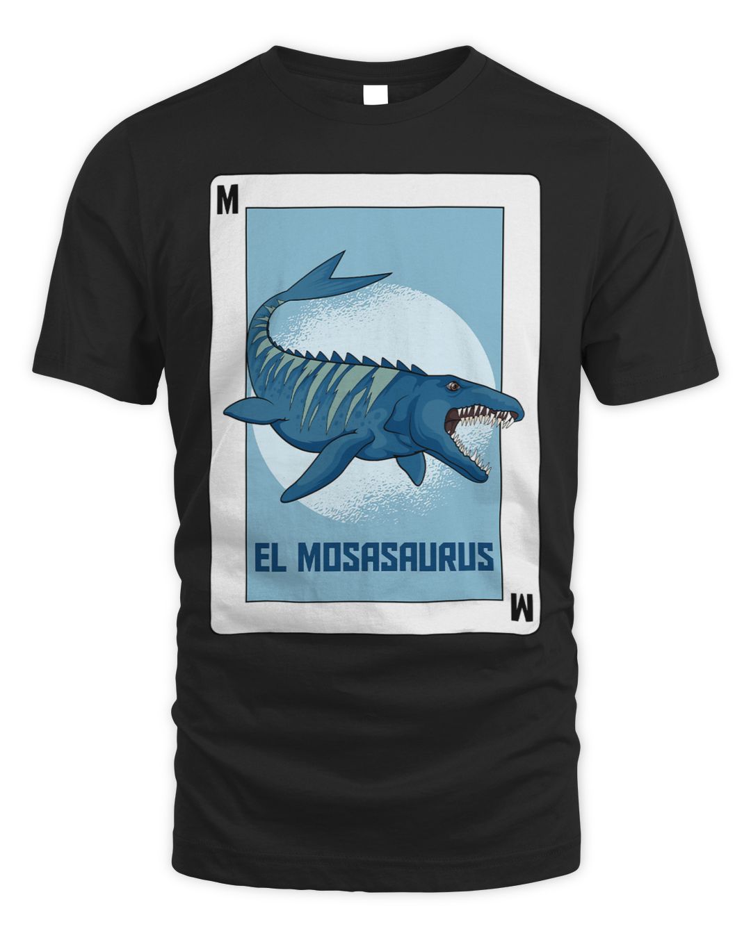 Mosasaurus Prehistoric Aquatic Dinosaur Mexican Card