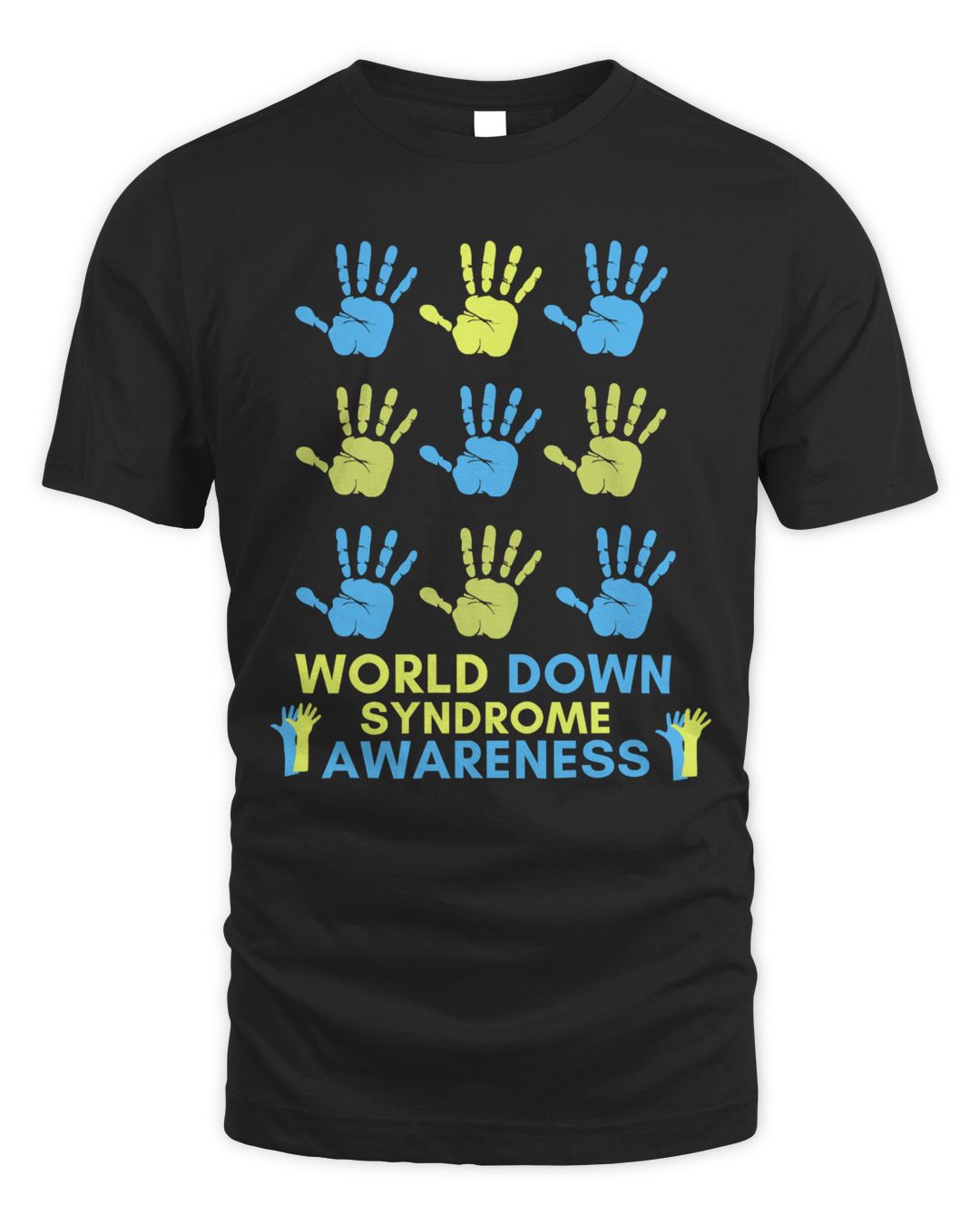 World Down Syndrome Day shirt 2022 Hands Awareness 21 March Classic T-Shirt