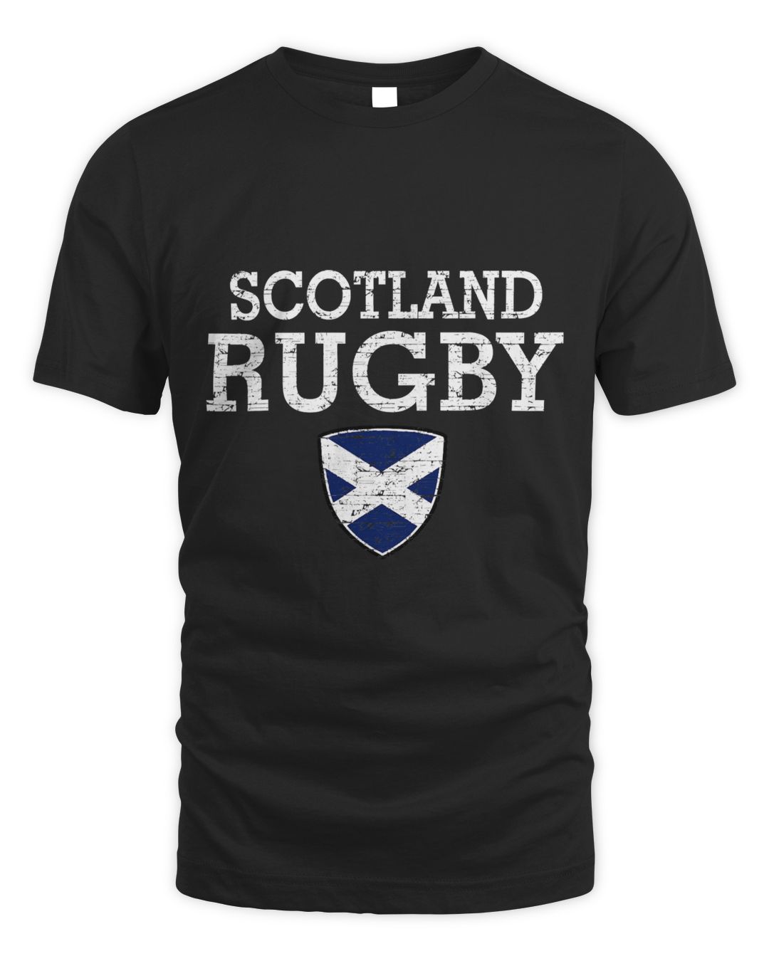 Scottish Flag Rugby Tshirt SenPrints