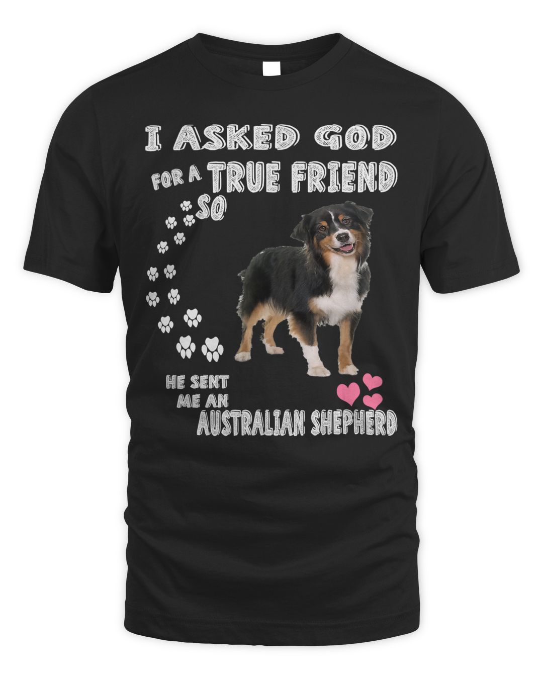 Farmer Dog Quote Lover Aussie Mom Dad Australian Shepherd T Shirt 