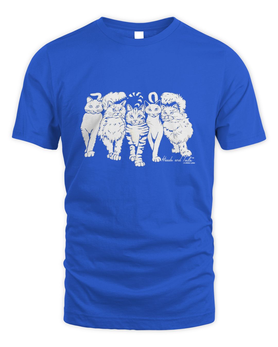 Heads And Tails Vintage Linda Lori Cats Tee SenPrints