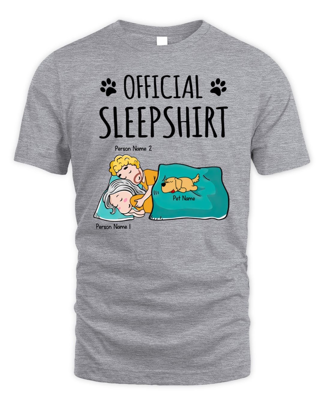 Official Sleep Shirt Dog
 ficial Sleep Shirt Dog Cat Couple Personalized T shirt Custom T