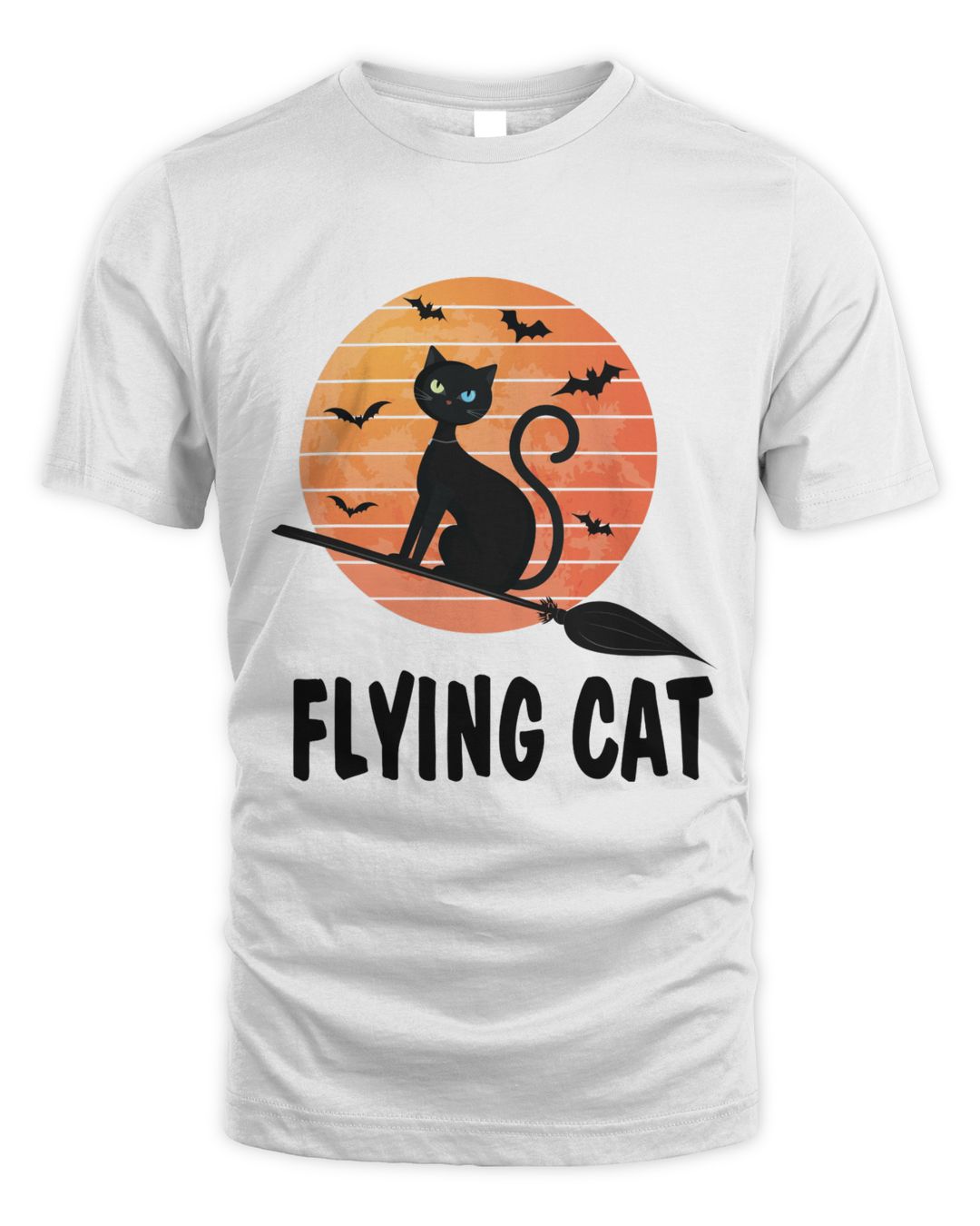 Flying Cat T Shirt Design SenPrints