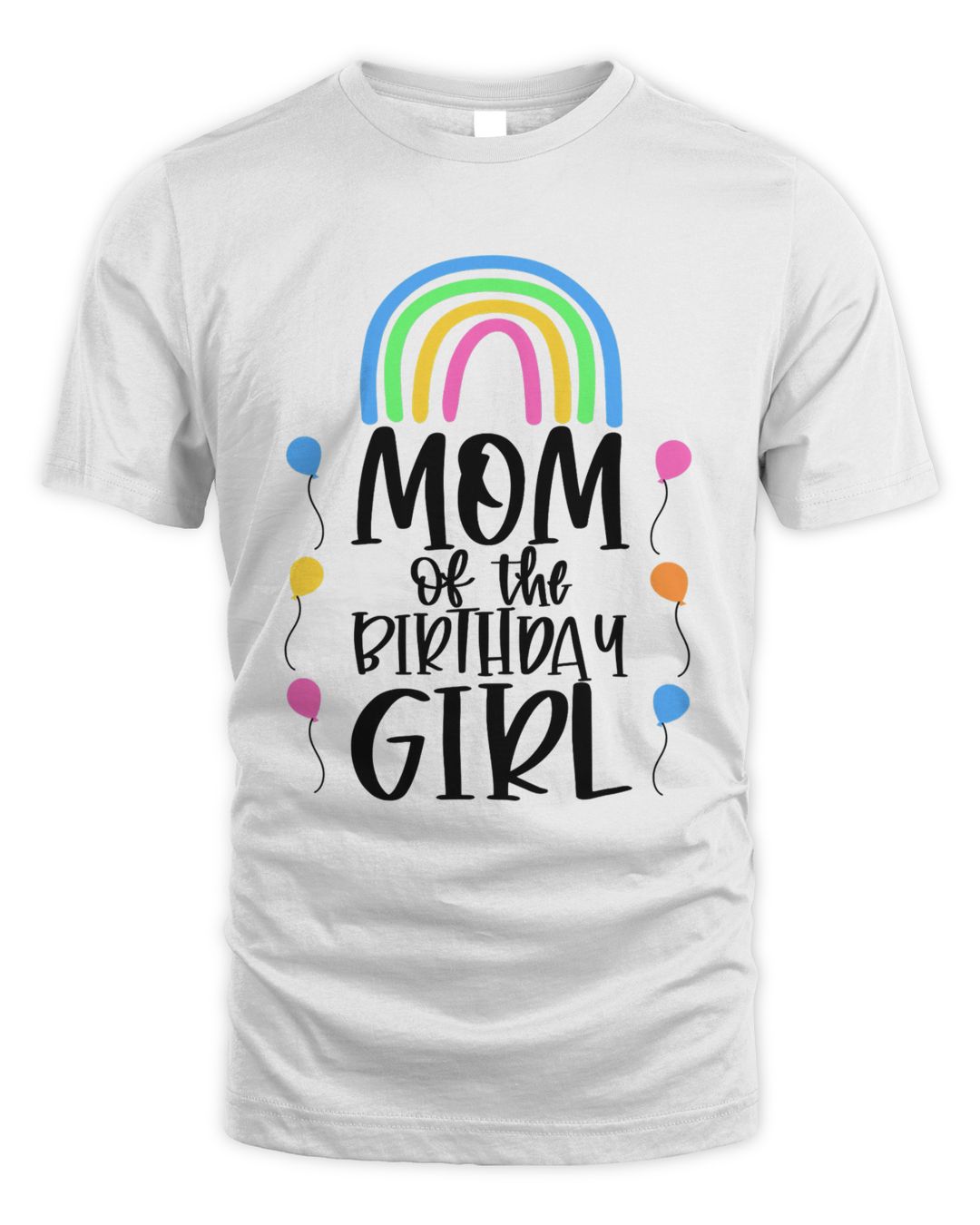 Women Mom Birthday Shirt For Girls Birthday, Mom Daughter TShirt CM