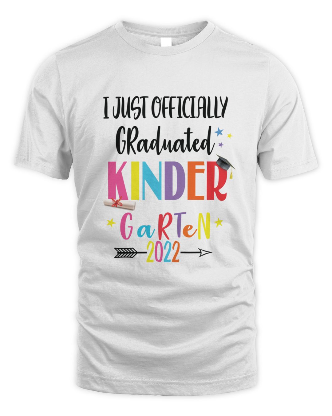 Kids I Officially Graduated Kindergarten Graduation Class of 20225081 T