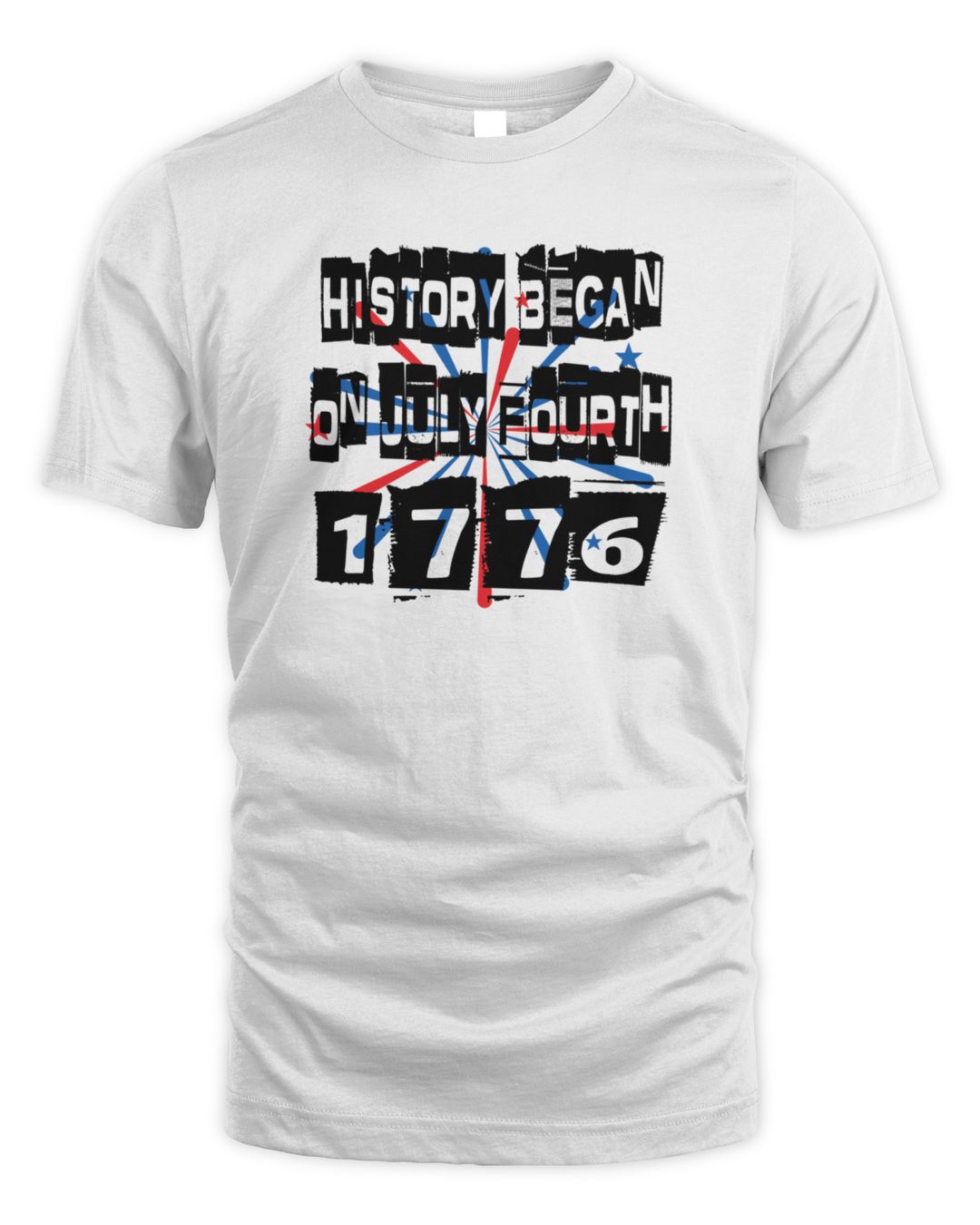 History began on fourth of july 1776 tshirt History began on fourth of ...