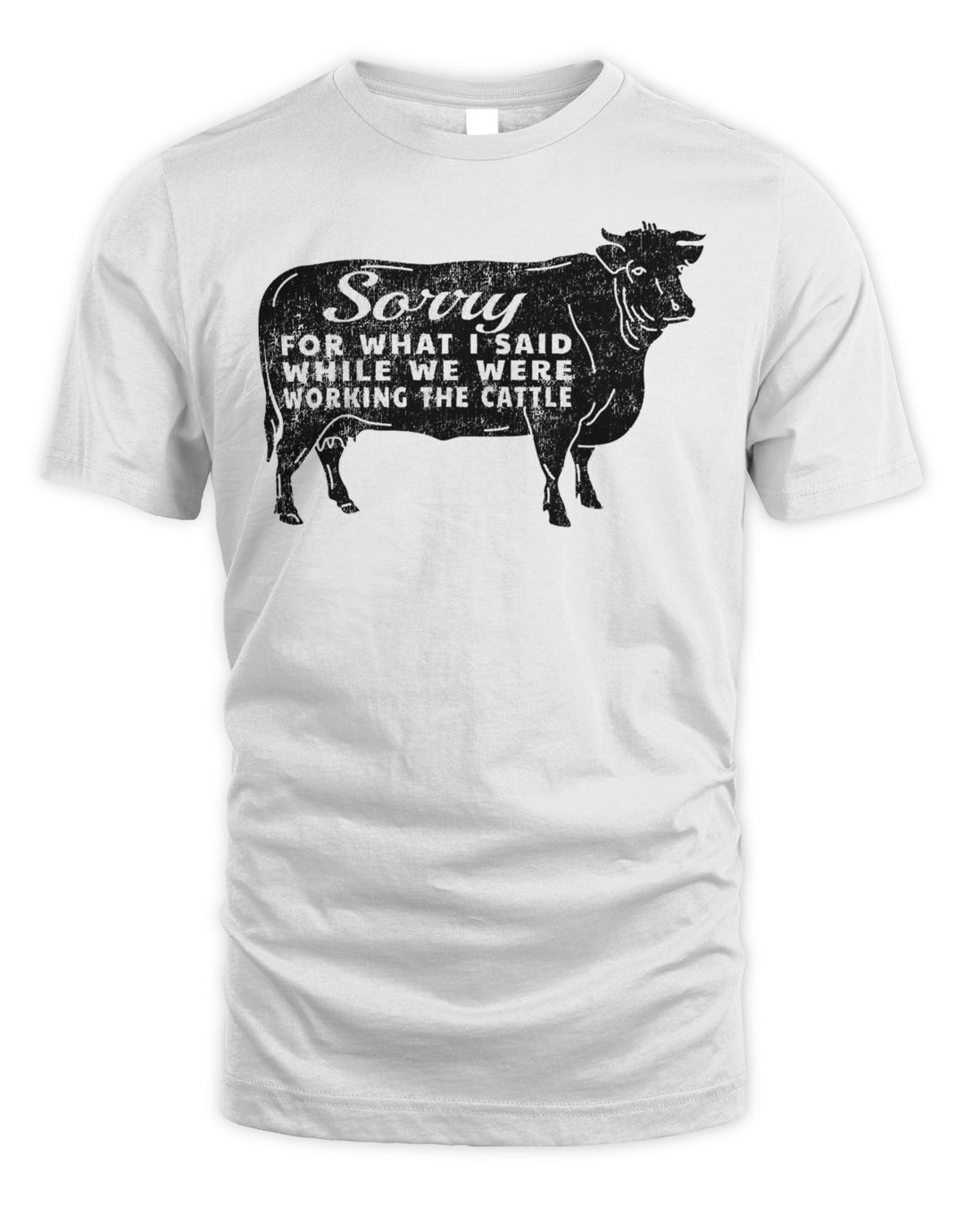 Cow Cattle Hilarious Cowboy Cattle Ranch Meme Bull Cow Heifer Vintage 