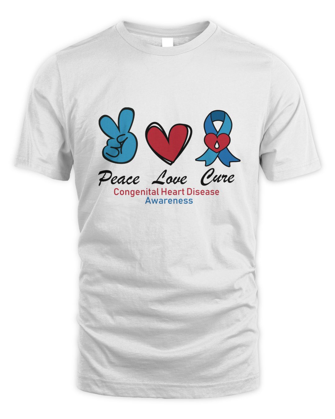 RD Peace Love Cure, Congenital Heart Disease Shirt, Heart Disease ...
