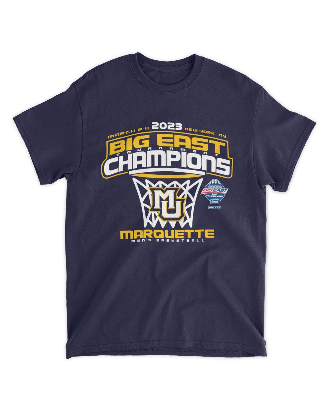 marquette 2023 big east champions shirt | SenPrints